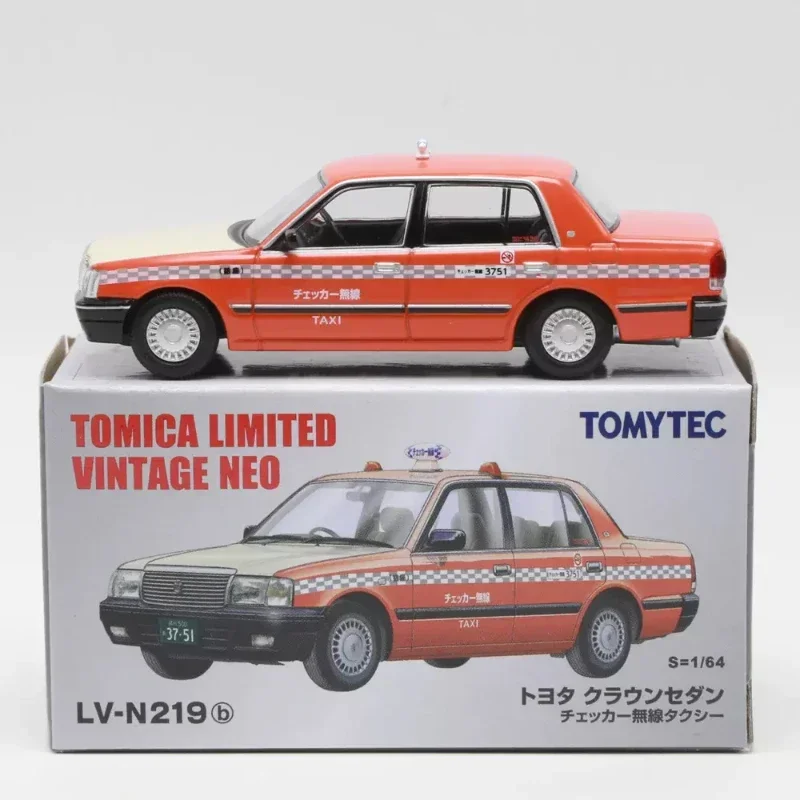 TAKARA TOMY TOMYTEC Tomica 1/64 TLV-N219b TLV-N219c TOYOTA CROWN COMFORT Taxi Alloy Toy Motor Diecast Metal Model Gifts