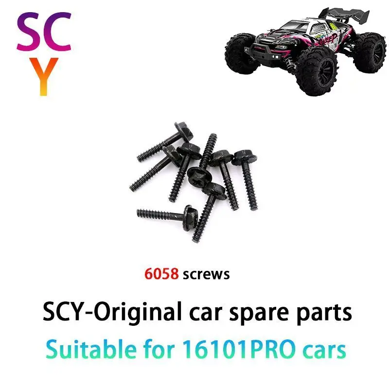 

SCY 16101PRO 1/16 RC Car Original Spare Parts 6058 screws