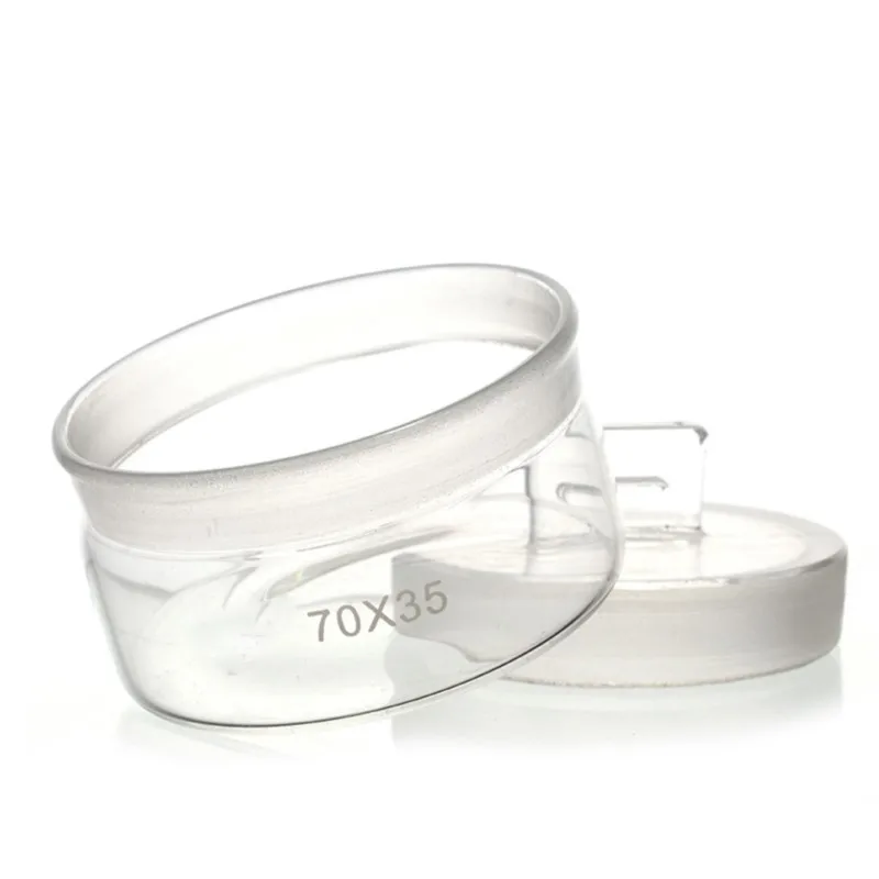 2pcs 50x30mm Glass Weighing Bottle In Low Form Glass Weighing Specific Gravity Bottle