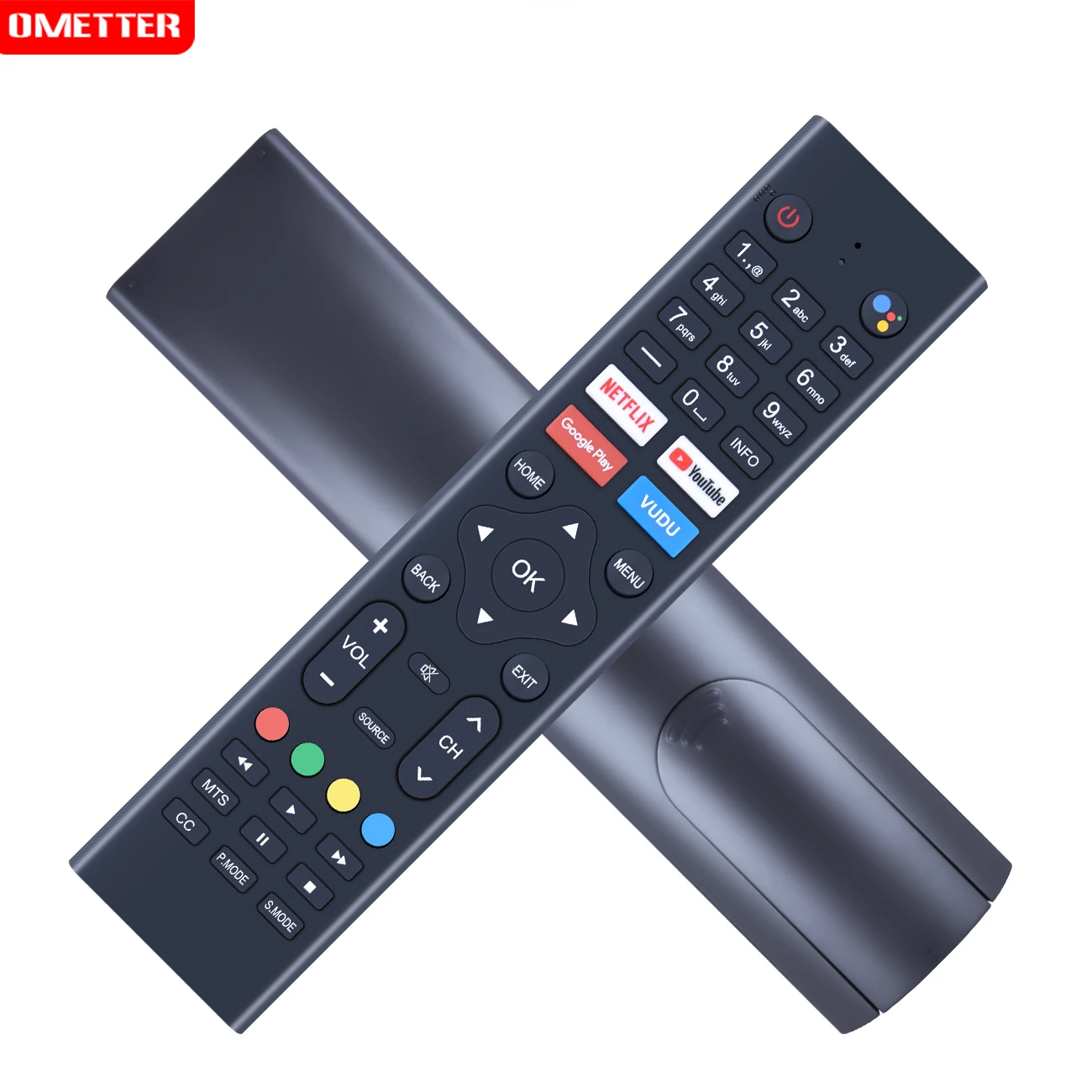 VOICE REMOTE CONTROL FITS FOR SUPERSONIC SYLVANIA LED LCD SMART TV
