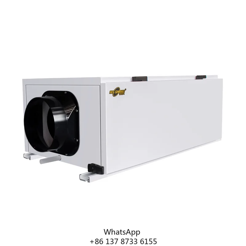 

High Performance Ceiling 56 Liter Ducted Dehumidifier 110v Indoor Pool Dehumidifier Ducted Type