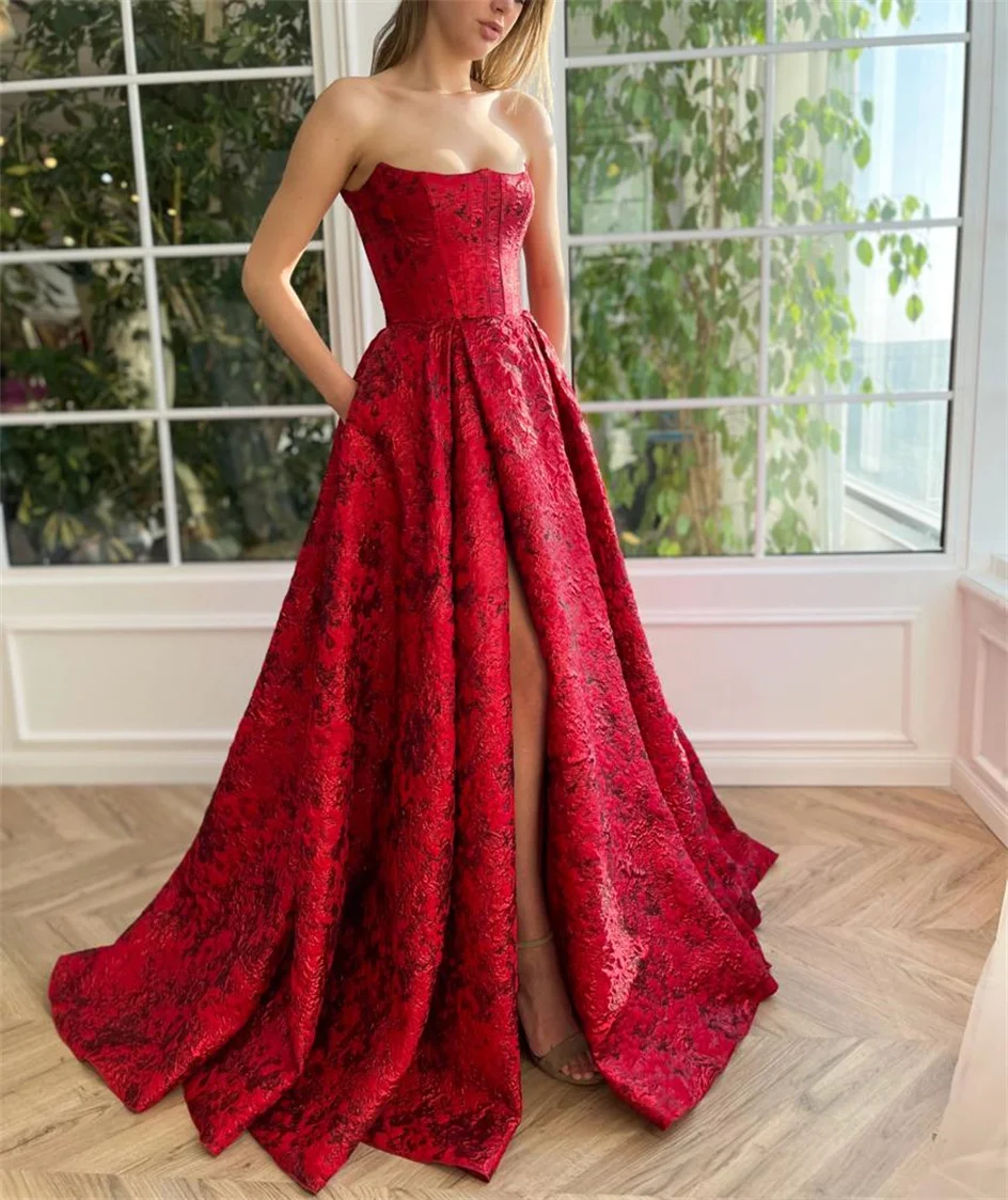 Shiyicey Red 2024 Printing Ball-Gown Backless Sleeveless Floor-length Dress Graduation Party Evening Elegant Luxury Celebrity