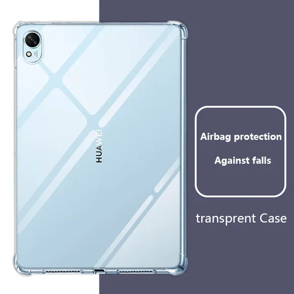 

Противоударный силиконовый прозрачный чехол для Huawei MatePad 11,5 дюймов 2025 11,5 S Air 11,5 11 PaperMatte Pro 11 SE 10,4