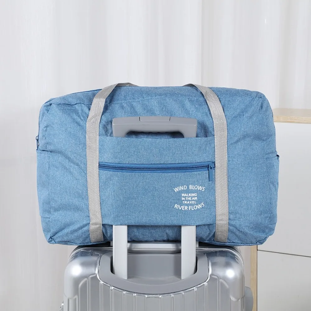 

Foldable Large Capacity Travel Luggage Bag Multi Functional Oxford Cloth Handbag Foldable Storage Bag Duffle Bag Clothes