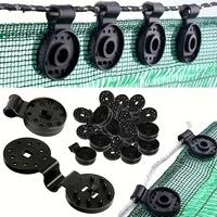 20/60/150PCS Gardening Sunshade Net Fixing Clips Sun Protection Net House Film Clips Greenhouse Accessories Buckle