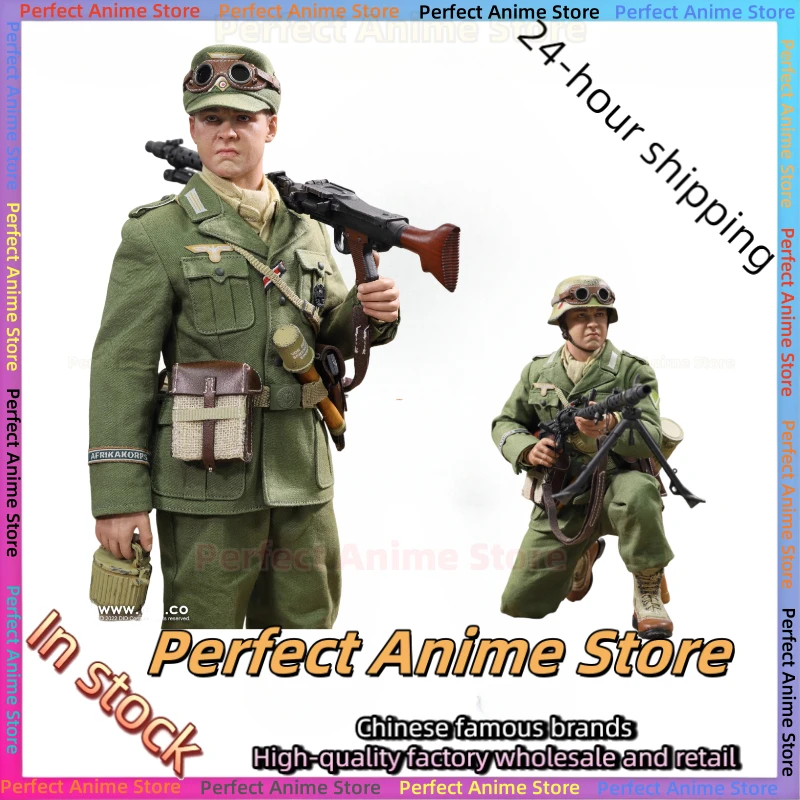 

Original DID 1/6 soldier model D80158 World War II North African Wehrmacht Machine Gunner Bias Action Figure Spot