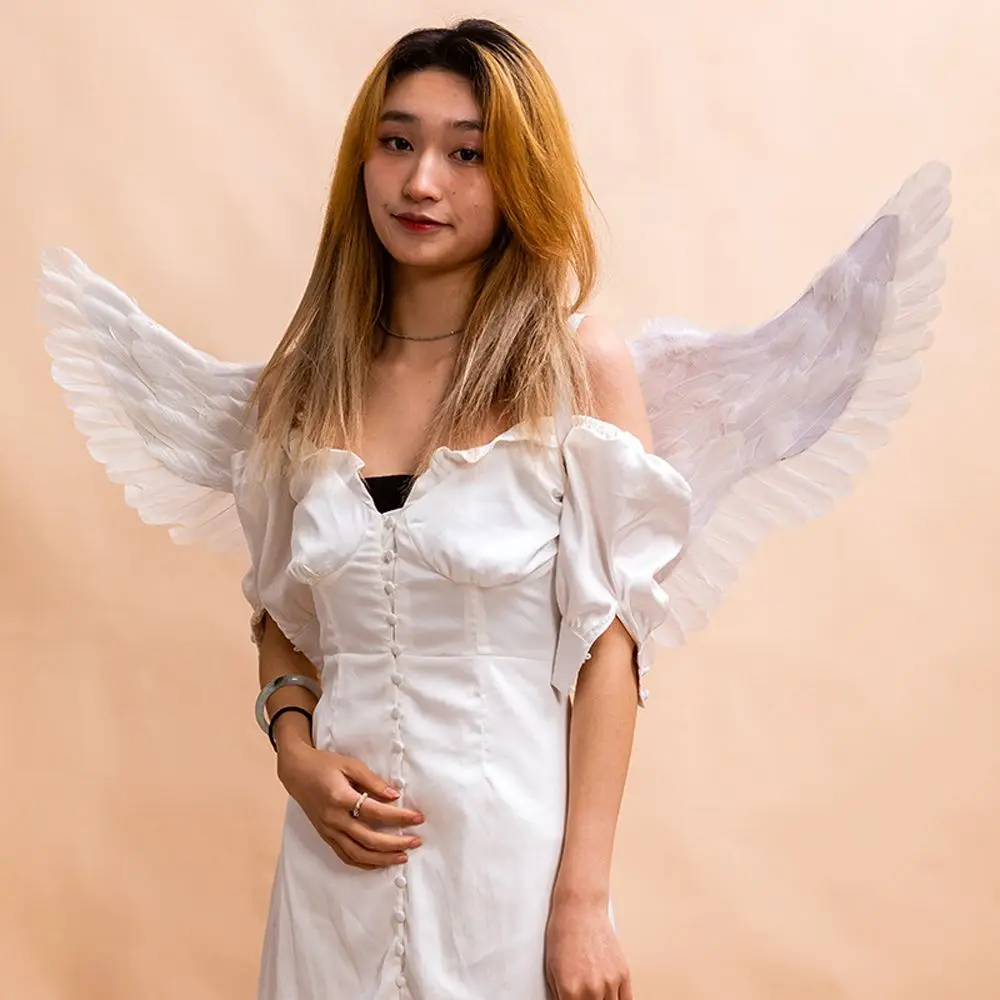 Acessórios de festa de despedida de solteira faixa de cabelo varinha mágica anjo pena asa diabo pena asa foto adereços feminino cosplay acessórios