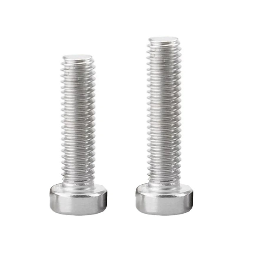 M1.6 M2 M2.5 M3 M4 M5 M6 M8 3-50mm 304 A2-70 Stainless Steel ISO14580 Torx Six-Lobe Thin Low Short Profile Head Cap Bolt Screw