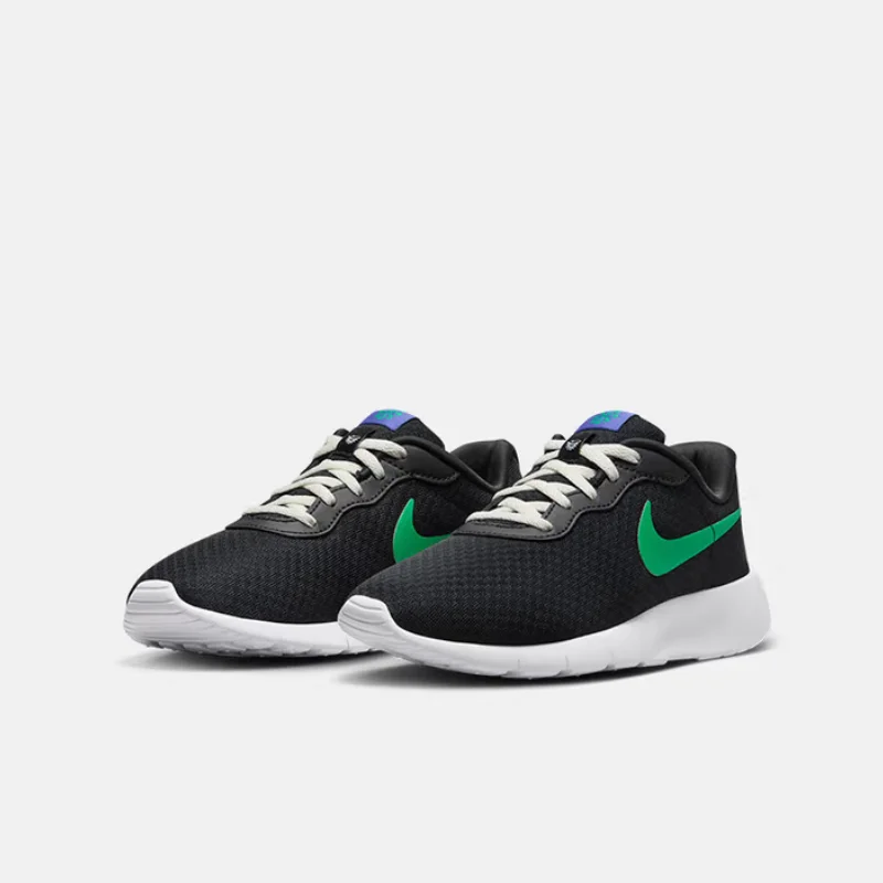 

Nike's New Lightweight, Durable, Comfortable, and Foot-Friendly Women's Running Shoes for Outdoor Activities, Tanjun Lightweight Soft-Soled Dark-Colored Design, Suitable for Commuting, Shopping, and Sports Running, Black and Green Color Scheme, Trendy and
