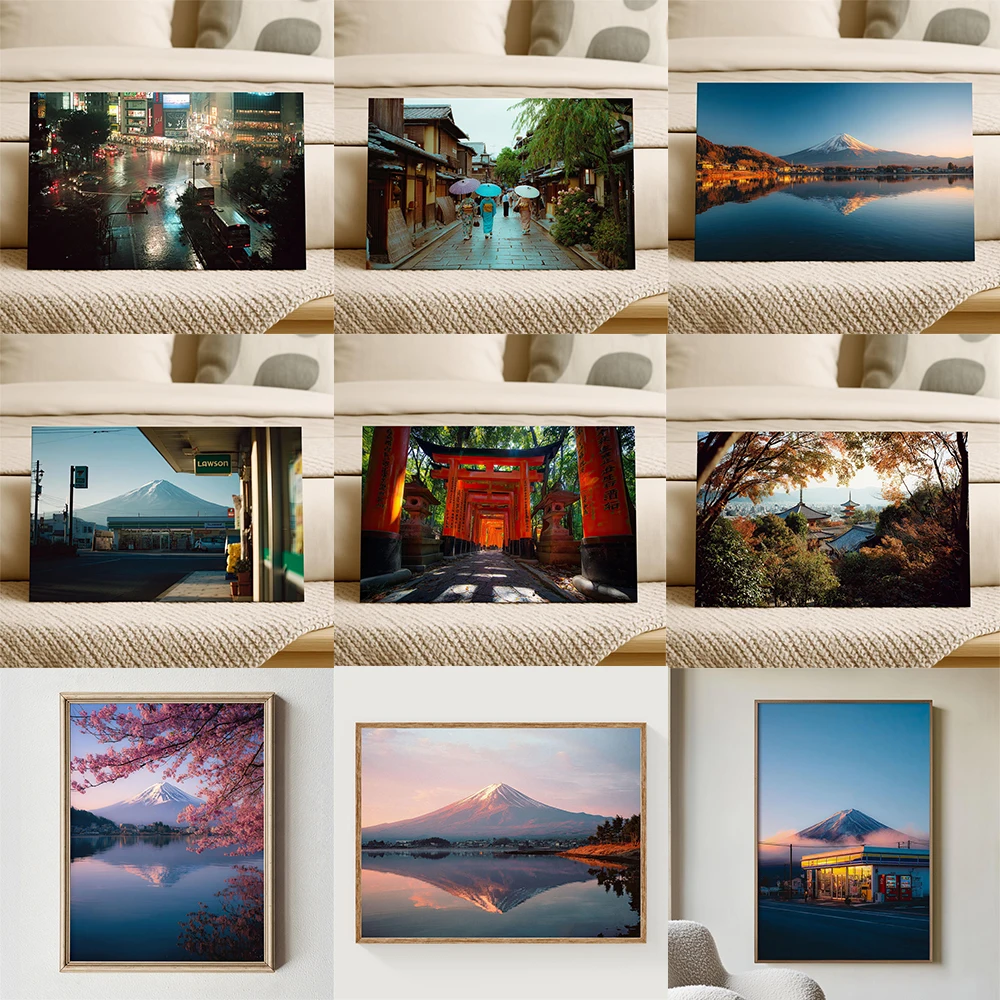 Fushimi Inari Kyoto Torii Gates Wall Print Hakone Torii Gate Japan Sunset Art Athens Acropolis Sunset Print Greek Travel Decor