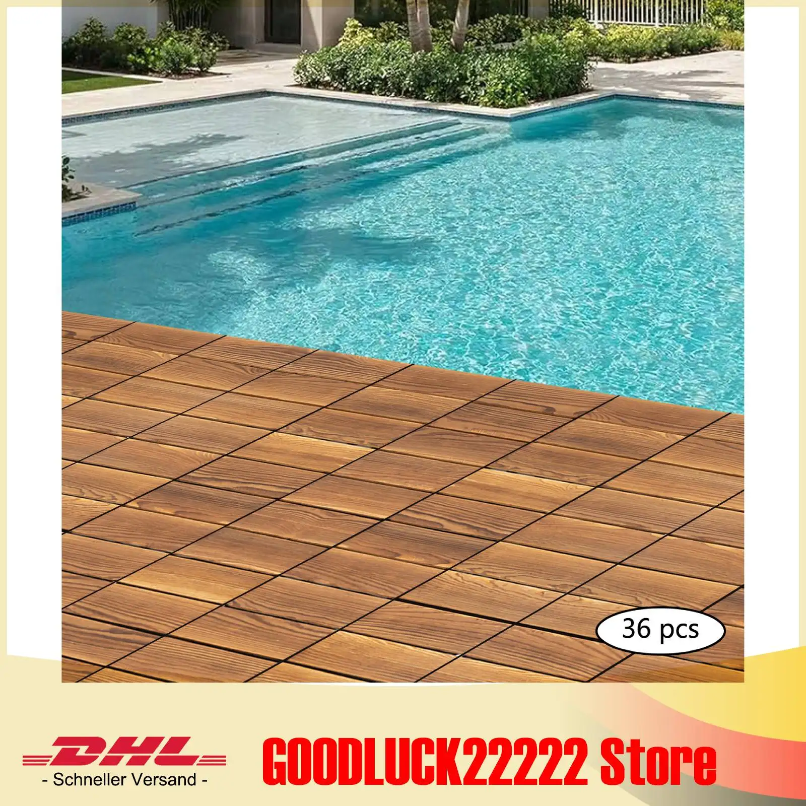 Azulejos de piso de alfombra, pisos de madera entrelazados extraíbles, 36 piezas de azulejos de piso con cerradura a presión para sala de estar, dormitorio, oficina