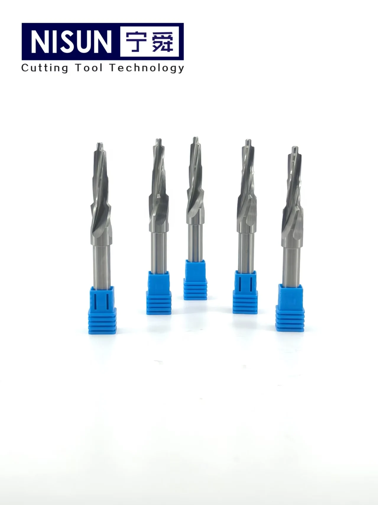 Customized Cutter Solid Carbide Tungsten Steel Step Reamer Finishing Tools for CNC Machining HSS Gun Chamber Reamer