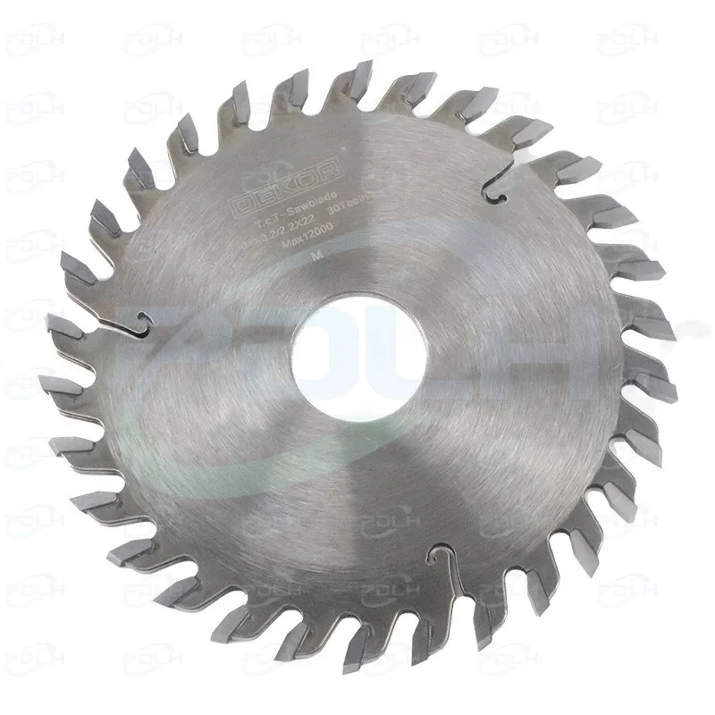 1PC TCT  Saw Blade DEKOR 104X3.2/2.2X22 30T German Steel Plate  Luxembourg Alloy for Edgebanding Machine