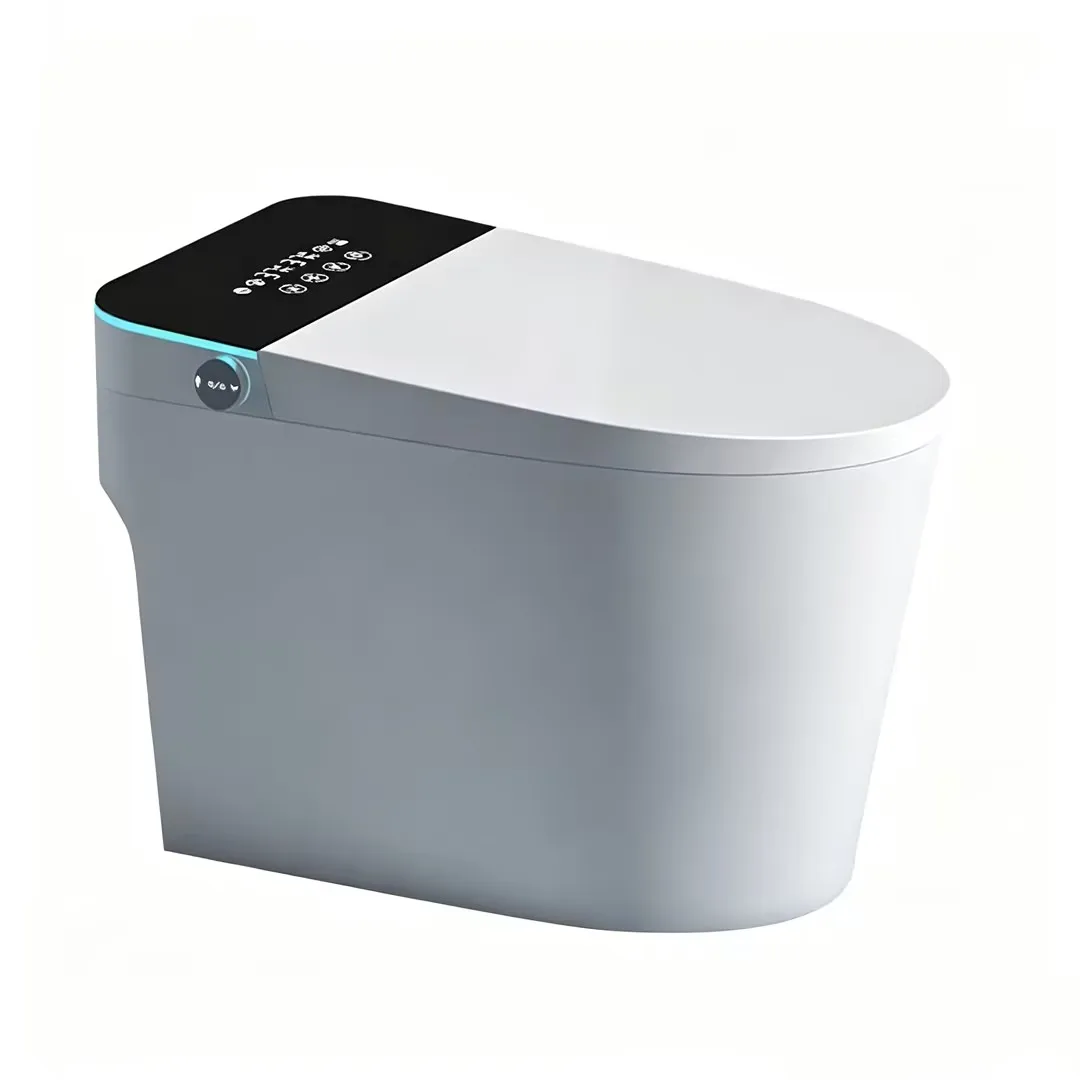 Modern High End Water Saving Quiet Flush Anti Odor Ambient Light Full Bidet Functions Smart Toilet for Home Bathroom Use