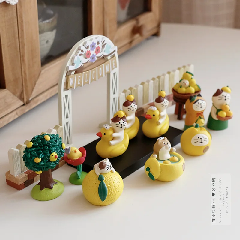 

Exquisite Resin Desktop Decoration Cartoon Cute Object for Birthday Gift Handicraft