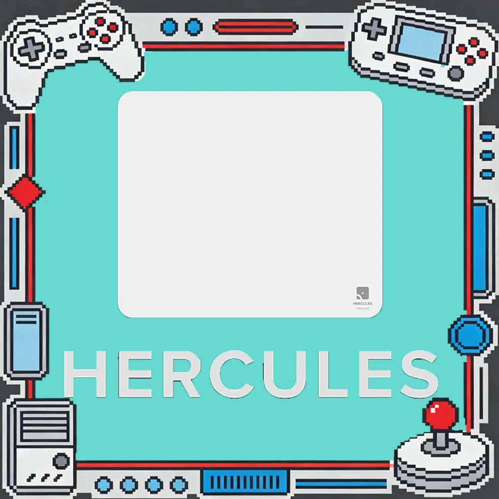 QUAOAR GEAR HERCULES Esports Mousepad  Partial Astringency control Mouse Pad Skin Friendly Skidproof For VALORANT Pc Accessories