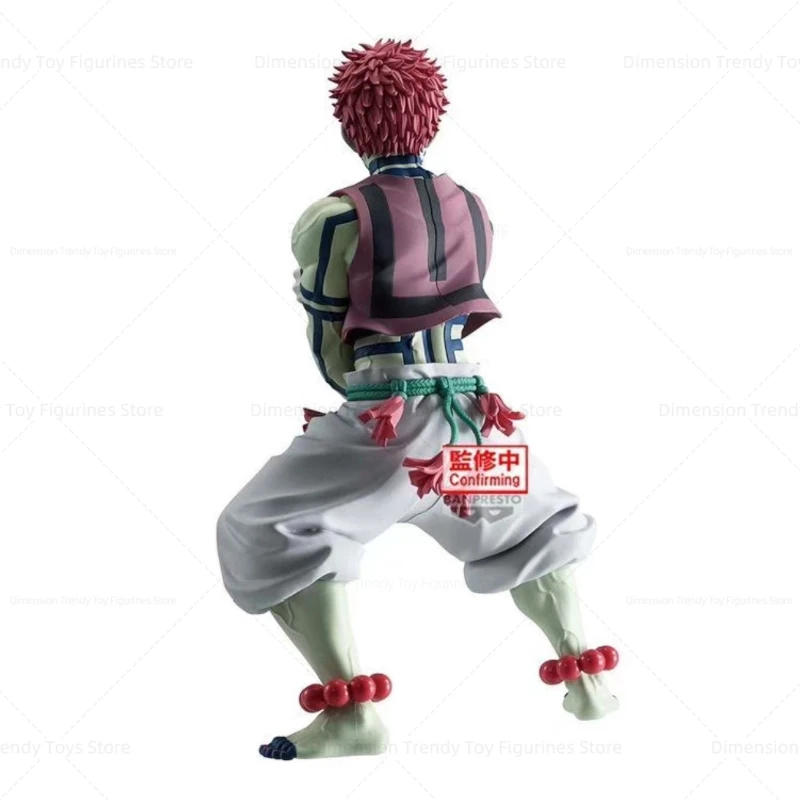 バンダイ在庫バンプレストグランディスタアニメデーモンスレイヤーアカザ Pvc スタンディングアクションフィギュア模型玩具ギフト DT
