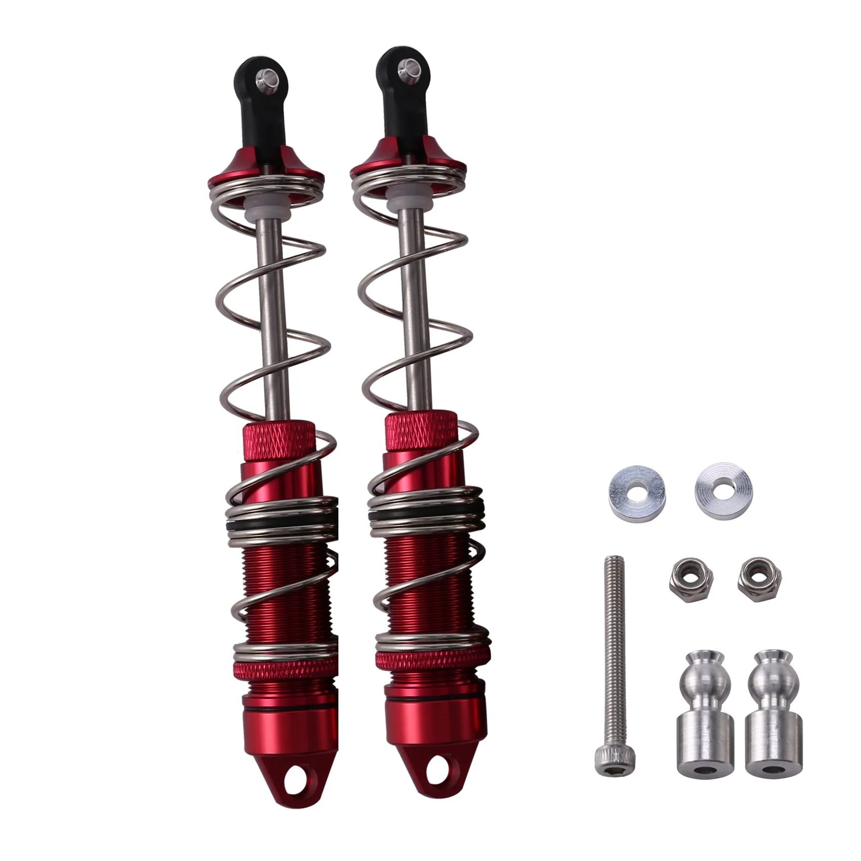 

Металлический задний демпфер AM-135 мм для ARRMA 1/8 KRATON OUTCAST RC Crawler Car, красный