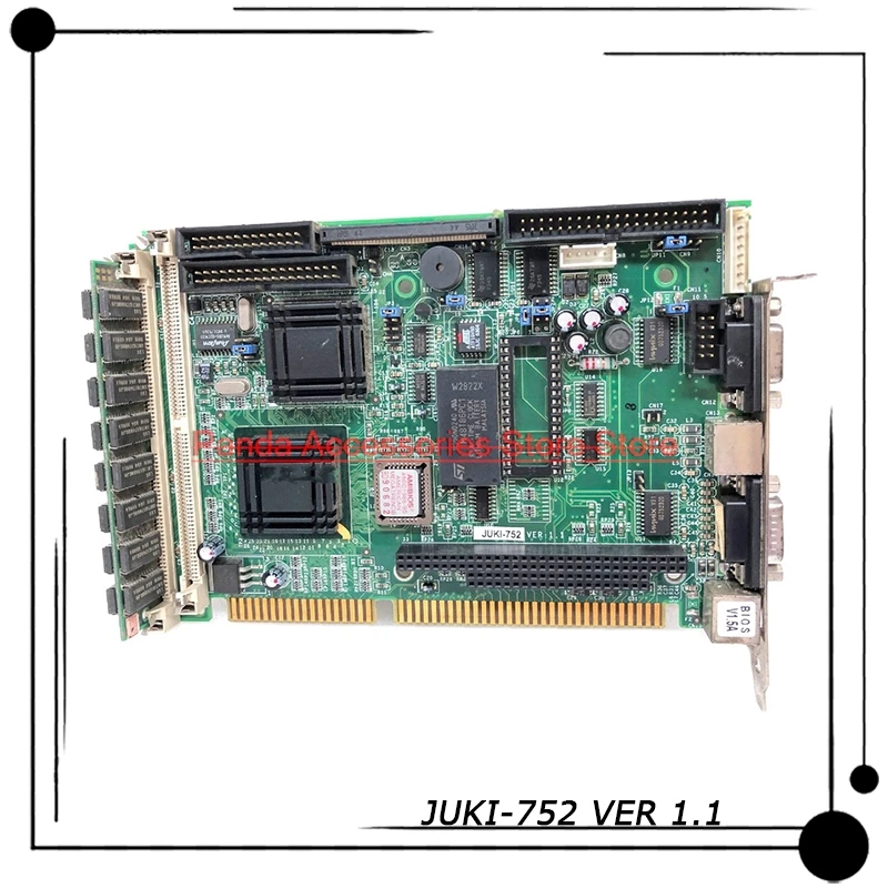 Stable Performance JUKI-752 VER 1.1 Half-length Industrial Control Equipment Motherboard Before Shipment Perfect Test