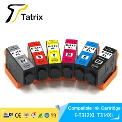 Tatrix t312xl t314xl 312xl 314xl 312 314 xlプレミアム互換カラーインクジェットインクカートリッジforepson xp 15000 XP-15000