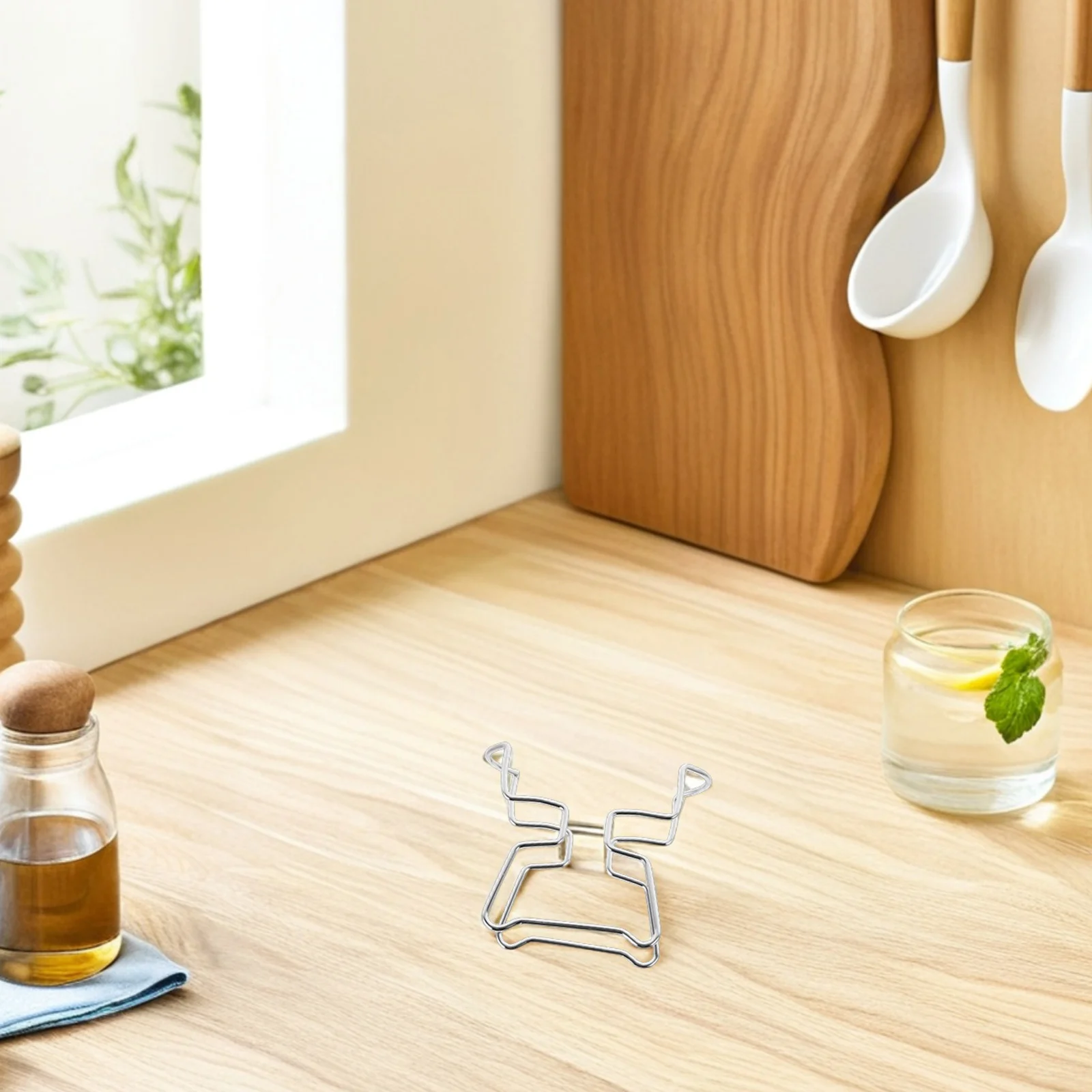 

Coffee Filter Bag Holder Frame Stainless Steel Dripper Stand for Outdoor Use Lightweight Drip Coffee Filter Rack Portable