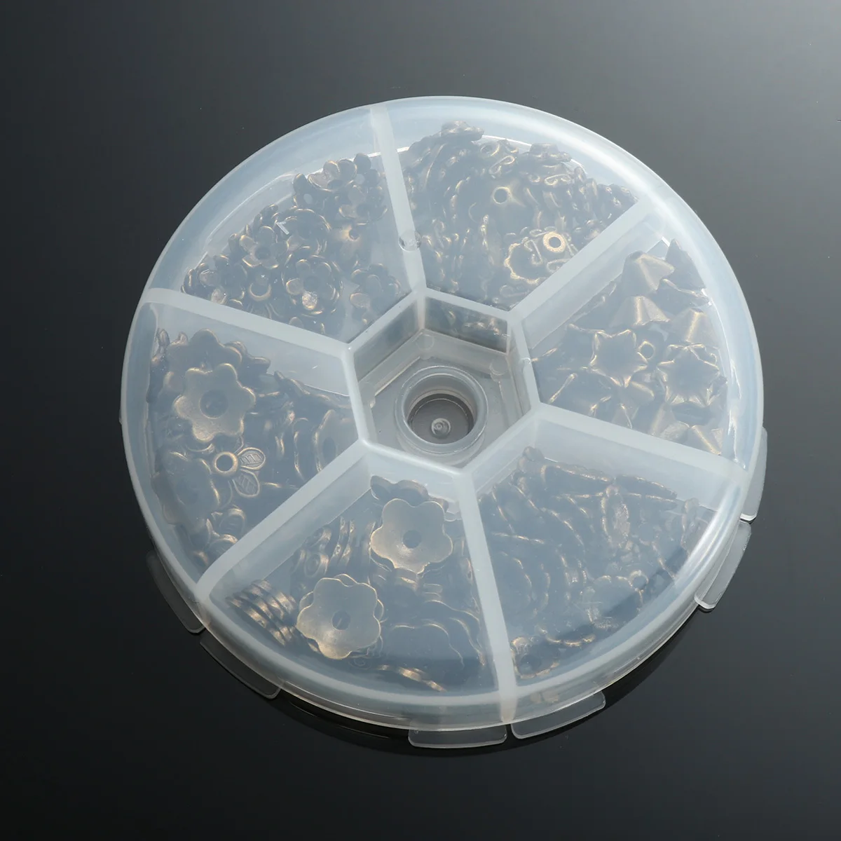 

180 шт. металлическая торцевая крышка DIY цветок кулон ожерелье ювелирные аксессуары сплав розетка цветочная шляпа идеальный подарок для особых случаев