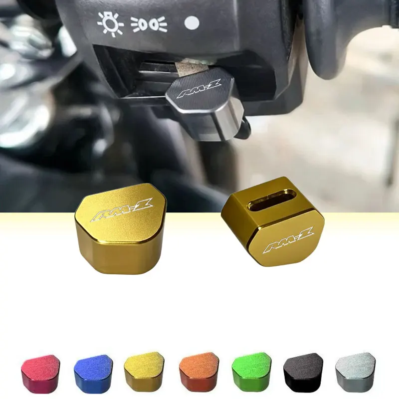 FOR SUZUKI RMZ RM-Z 250 450 RM-Z250 RM-Z450 RMZ250 Motorcycle CNC Aluminum Switch Button Turn Signal Shift Lever Caps