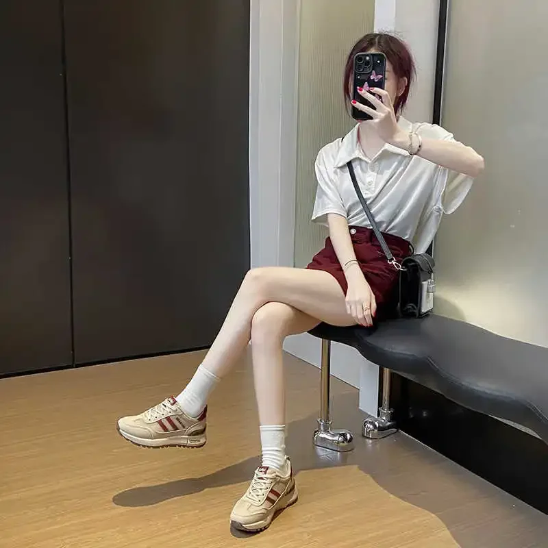 Parkour Massive Runners Women High Heels Boot Shoes Fashion High Sole Sneakers Sport Hypebeast Best Sellers Athlete