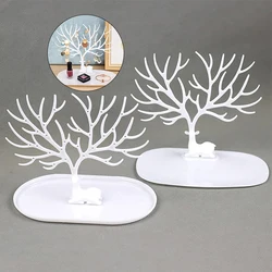 Little Deer Shape Earrings Necklace Ring Pendant Bracelet Jewelry Display Stand Tray Tree Storage Racks Organizer Holder