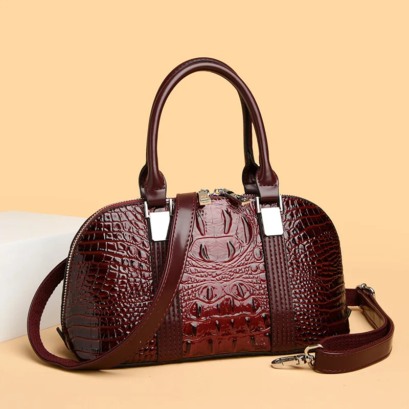 

Luxury PU Leather Shoulder Bag for Women's Fashionable Elegant Handbag Casual Tote Crossbody Purse with Simple Design & Durable