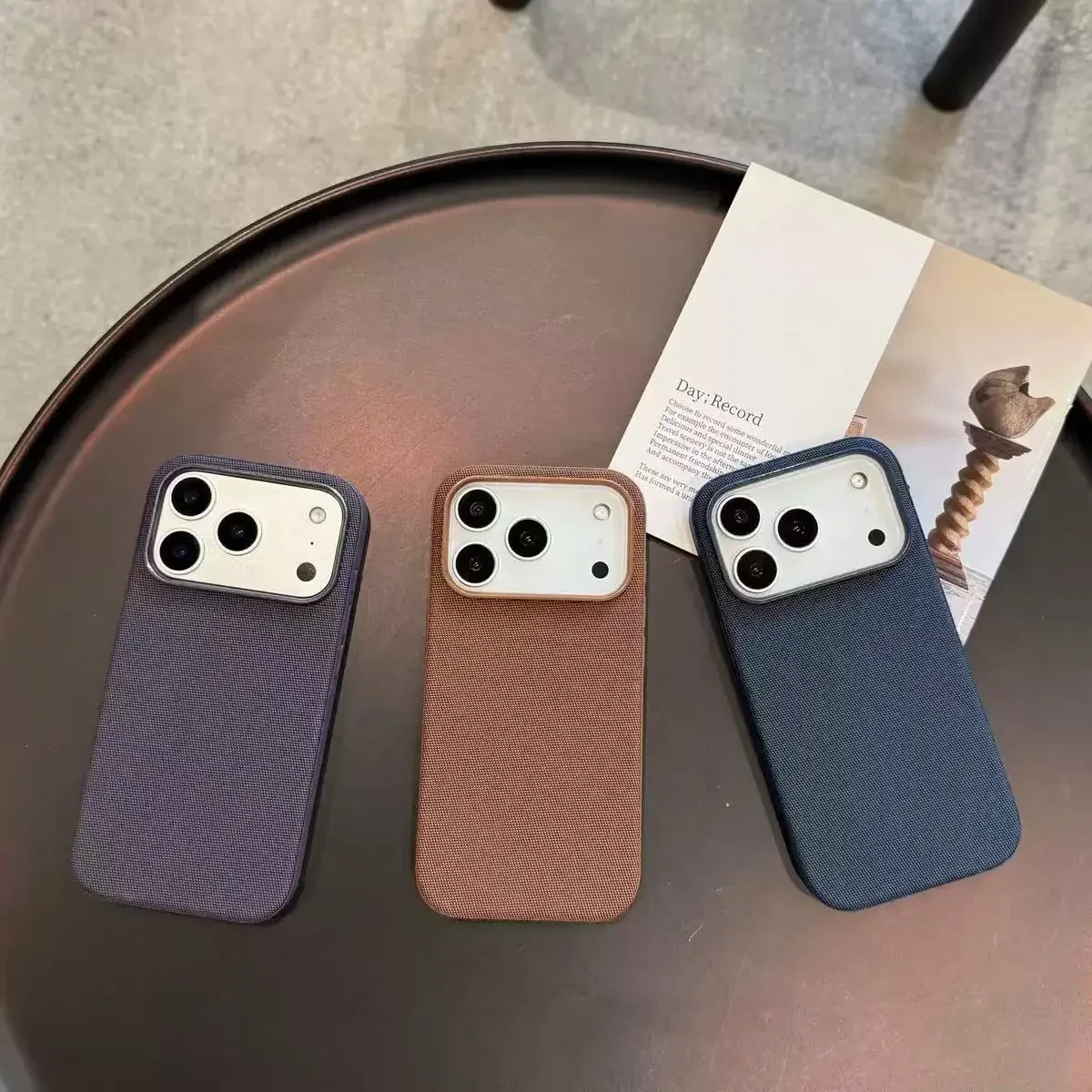

Official High Quality Original Technology Woven Case For IPhone 17 Pro Max 13 14 15 16 17 Air For Magsafe Magnetic Protect Cover