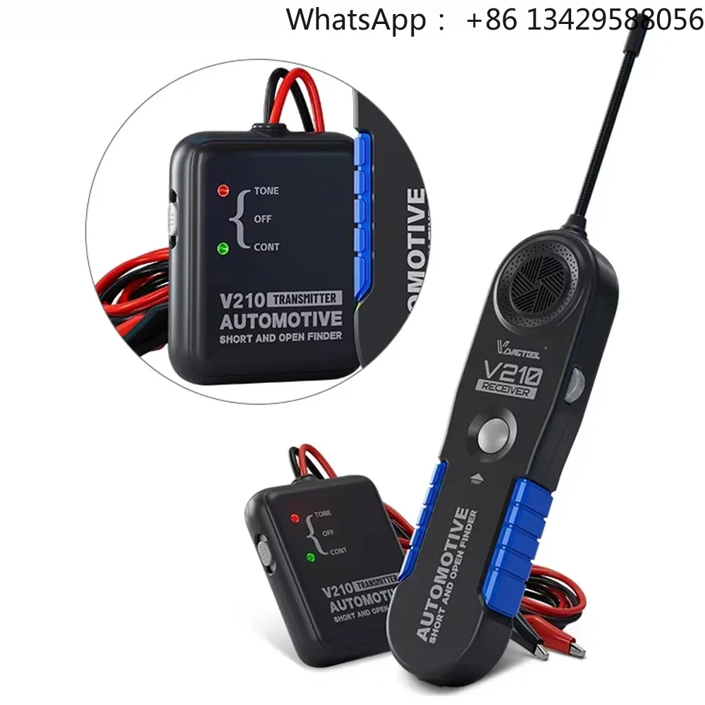 V210 Automotive Circuit Tester Car Repair Cable Circuit Wire Tracker Tracers Analyzer 6-42V Short Open Finder Checker