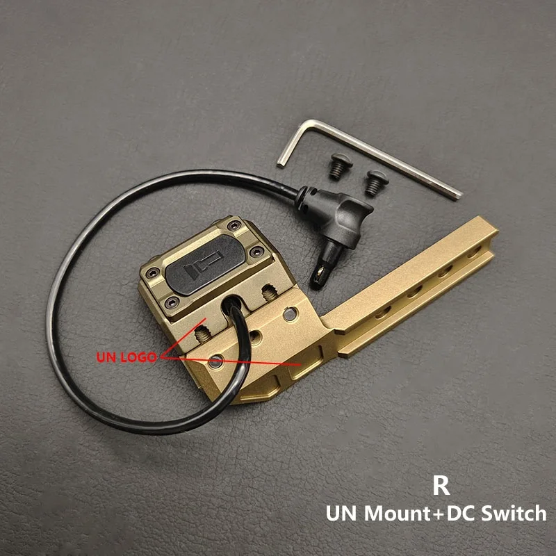 التكتيكية Lightwing محول مع زر تعديل RomoteSwitch تيار مستمر التوصيل كومبو التبديل جبل الصيد الملحقات T10162 #4