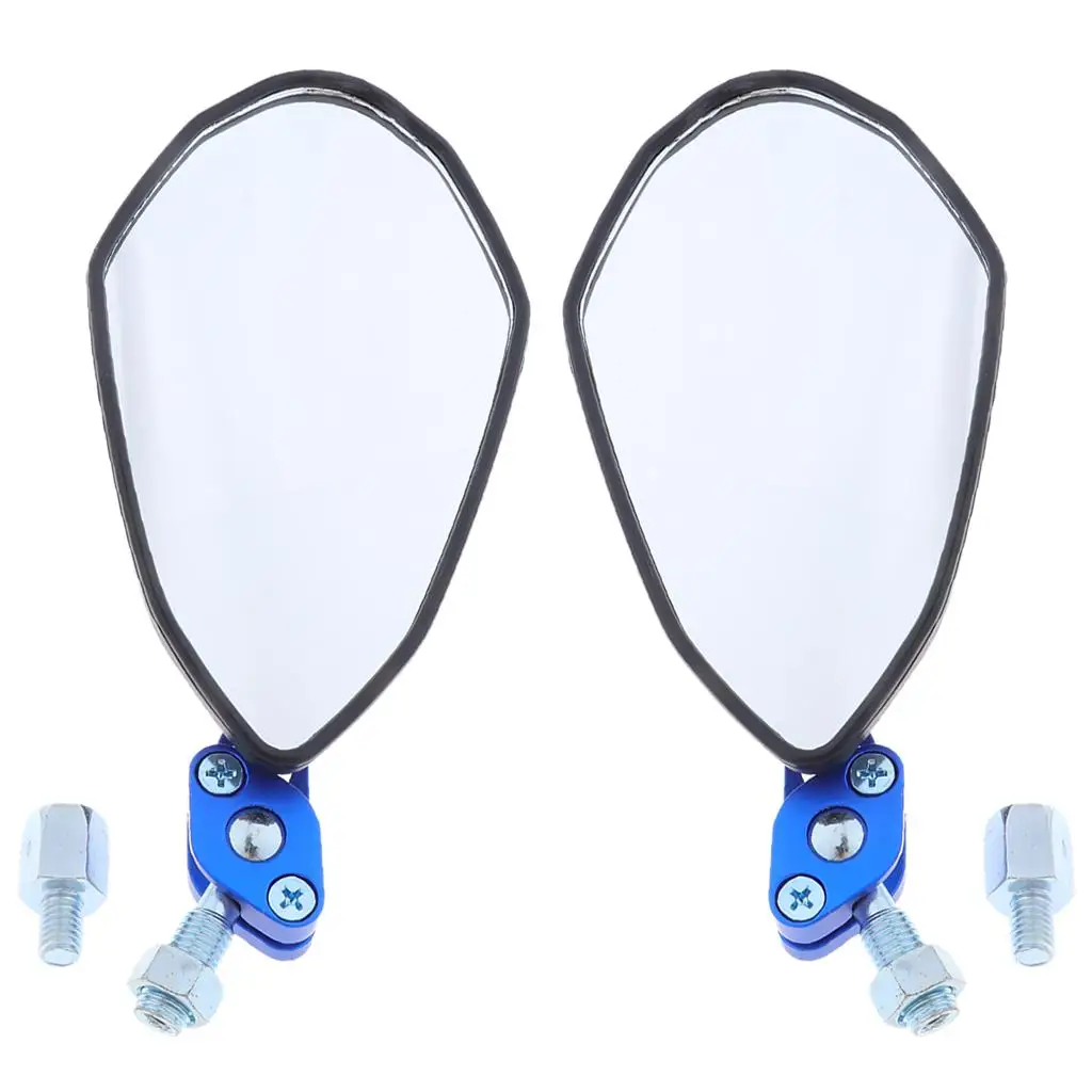 

2pcs Universal 7/8" Motorcycle Handlebar Rear View Mirror Bike Mirror