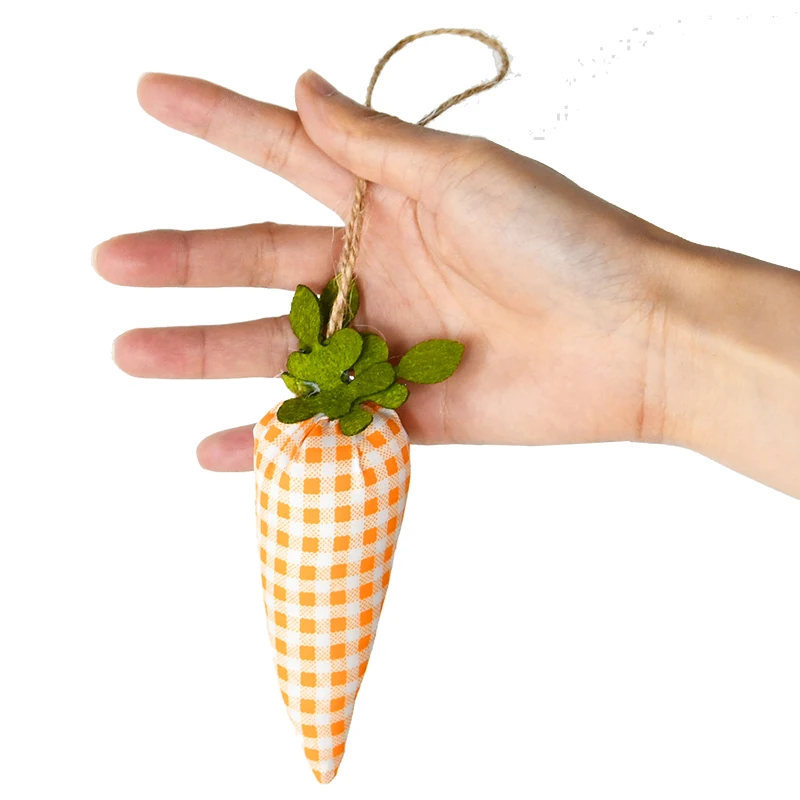 Creative Easter Decoration Carrot Party Wall Decoration Carrot Banner Fabric Door Frame Fireplace Decorativ Indoor Outdoor Decor