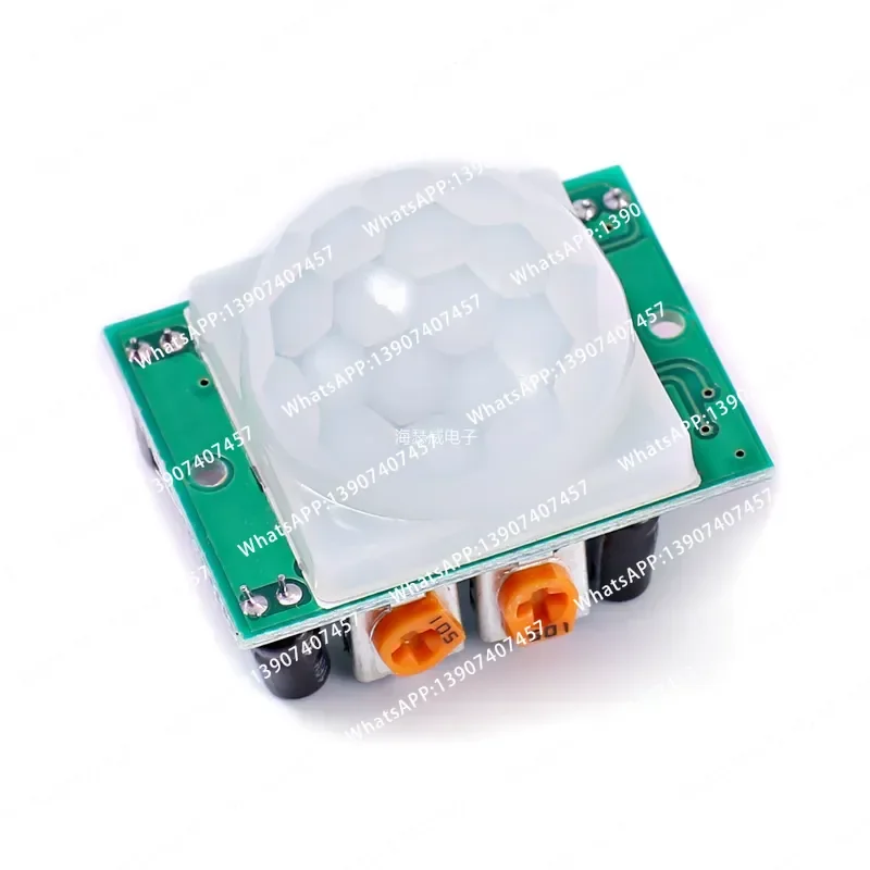 HC-SR501 Human body infrared sensing module, pyroelectric, infrared sensor, probe
