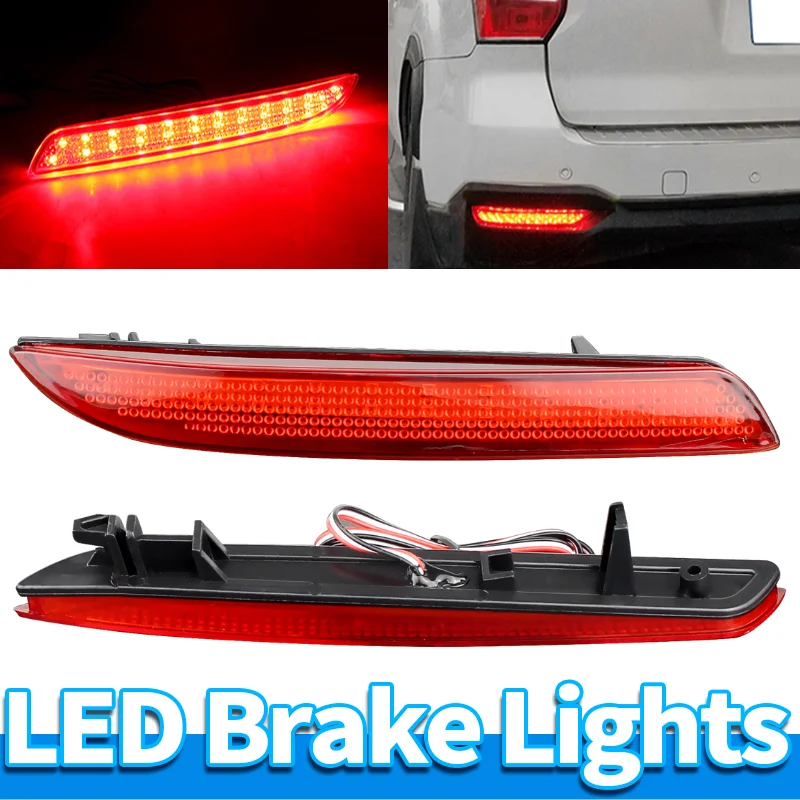 

2 шт. светодиодный стоп-сигнал заднего бампера для Honda CR-Z Insight 2010-2014 подходит для EV CR-V STEPWGN RG для Acura TSX Wagon светодиодные задние противотуманные фары