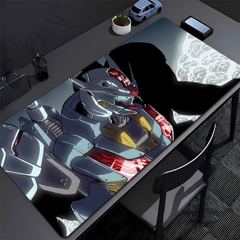 

Mouse pad Large Mechanical Warrior Gundam Aerial rubber keyboard mouse carpet anti-slip gamer mouse pad laptop PC Anime Mousepad