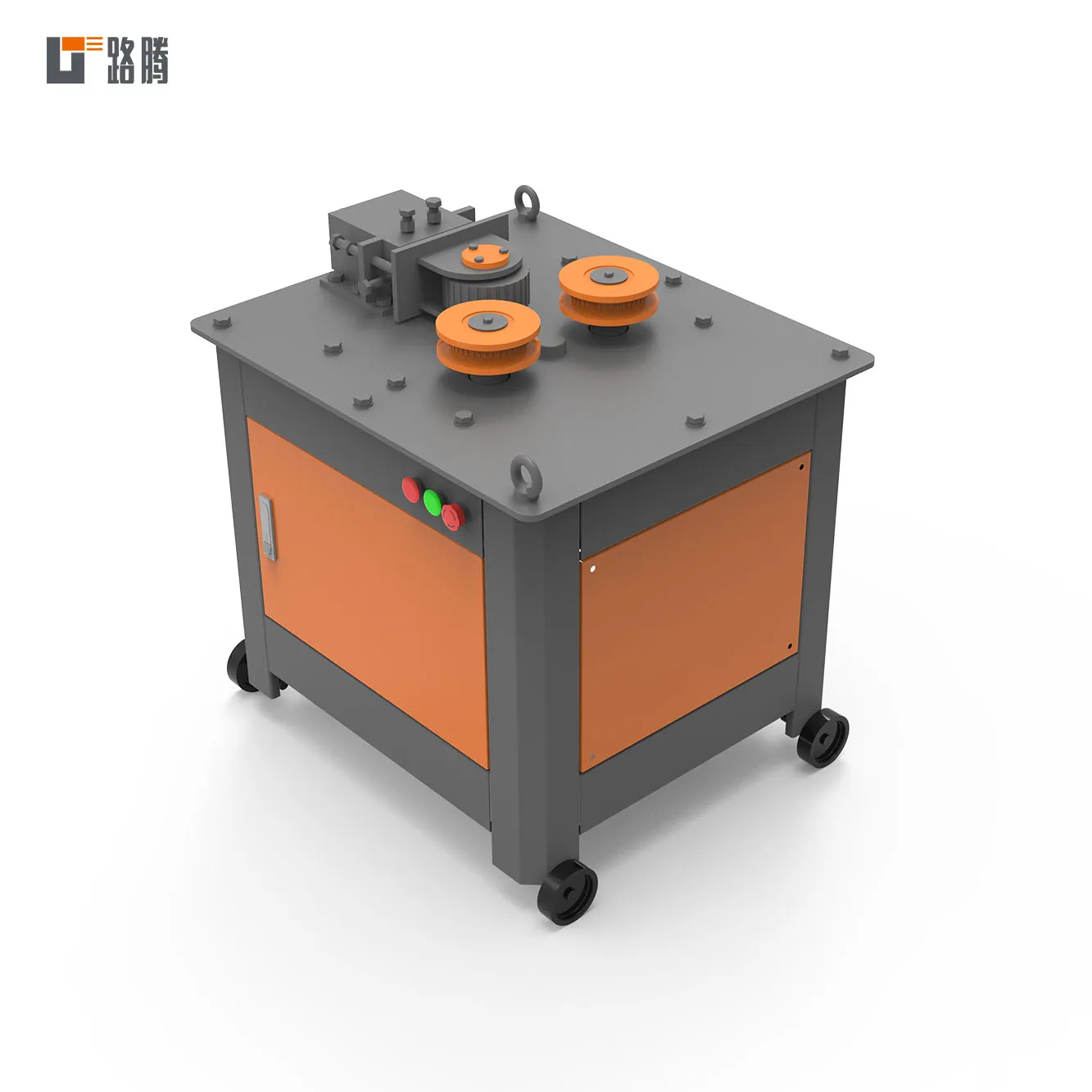 LUTENG 25mm 32mm 110v 220v 380V Portable Rebar Iron Rod Bending Machine Hydraulic Metal Steel Round Bar Bending Machine
