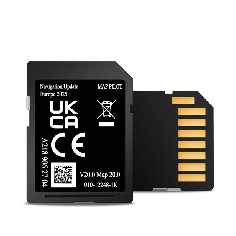 

2025 V20 EU Map Navigation A2189062704 Memory SD Card for Mercedes A B C E CLA Car Garmin System Sat Nav