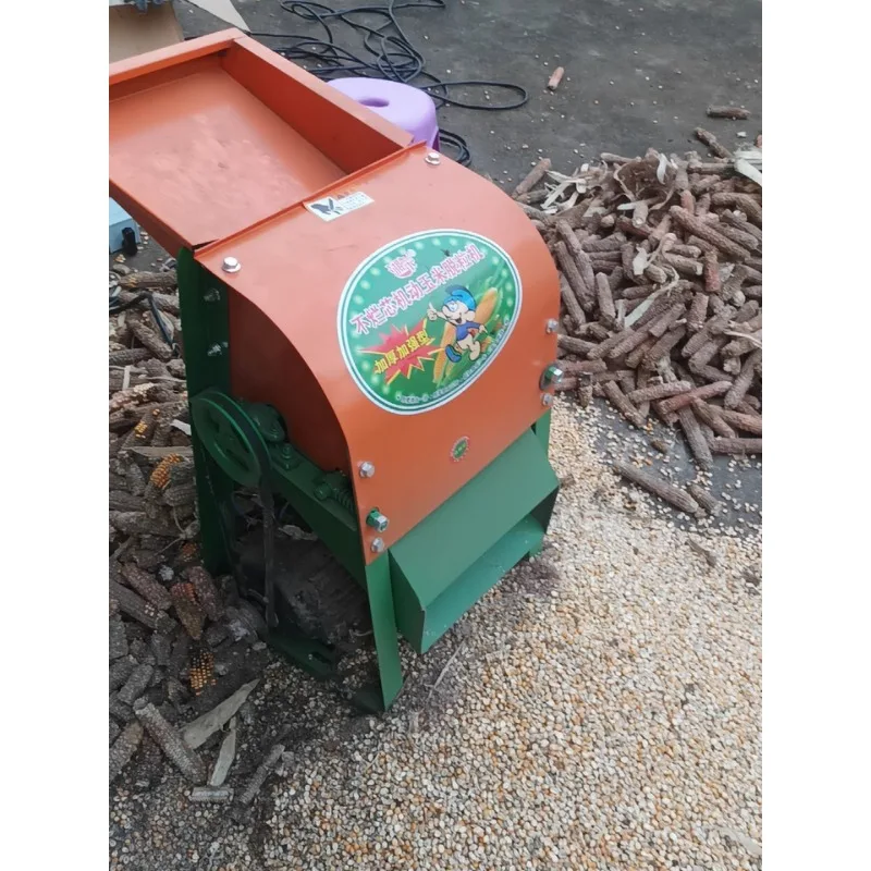 Multifunction Corn Sheller Thresher Machine Electric Motor Farm Grain Peeler Shelling Equipment
