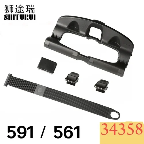 ProRide 591 OutRide 561 Soporte para ruedas, correa y protector de llanta para portadores de bicicletas montados en el techo