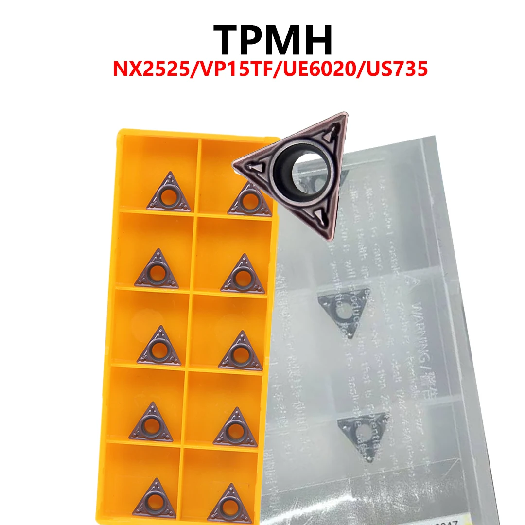

Carbide Inserts Original TPMH 0902 TPMH080204 TPMH090204 TPMH090208 TPMH110302 TPMH110304 TPMH110308 MV FV VP15TF NX2525 UE6020