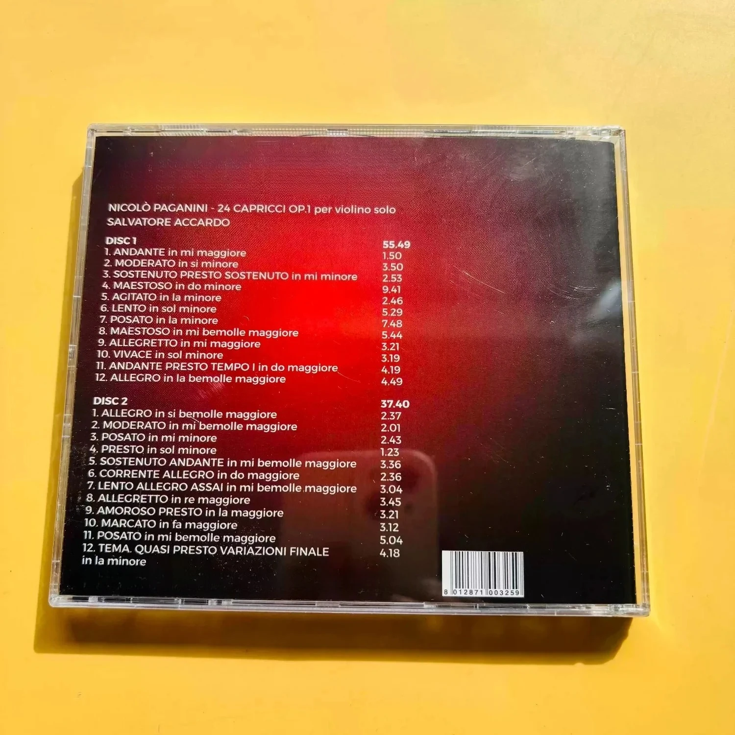 CD Audio Instrumen Solo Biola - Musical Instrument Of ulasan dan harga