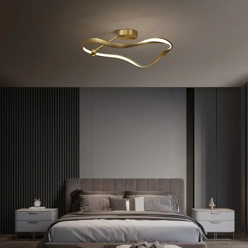 Modern LED Ceiling Light Chandelier Bedroom Living Dining Room Restaurant Nordic Luxury Home Decor
