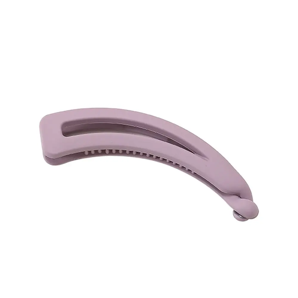 

Korean Style Headdress For Girl Curly Long Straight Short Hair Ponytail Holder Matte Banana Clip Vertical Clip Hair Accessories