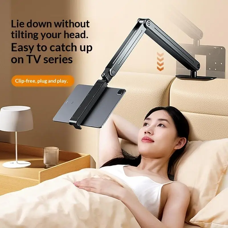 

Tablet Holder Stand For Bed For 4.7''-12.9'' Device Tablet Stand Holder Tablets Mount Clamp For /iPhoneX/ Pro/N-Switch