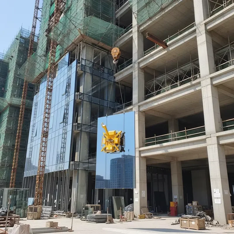 2026 CE PLK LIFT Construction Glass Suction Lift 400kg-1000kg Battery Powered Remote Control Europe Hot Sale
