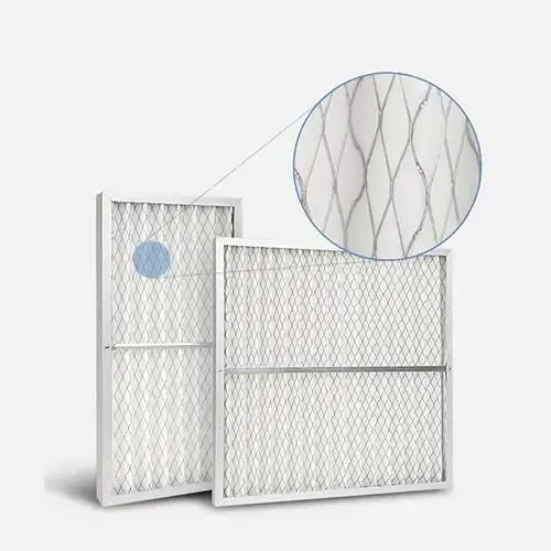 

High Efficiency Synthetic Fiber Panel Filter Air Purifier HEPA New Condition Box Construction Pre Medium Grade Fiberglass Cotton