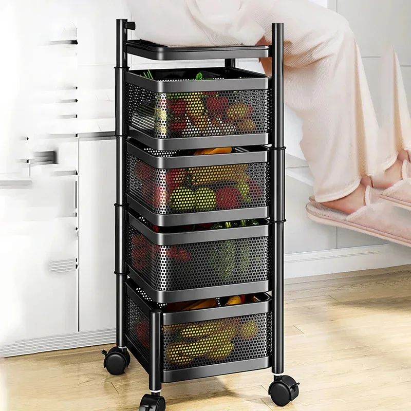 Spice Rack Utility Cart Bar Stools 3 Tier Rolling Mobile Bakers Serving Cart Cabinets Snack Carrito Rodante Hotel Furniture